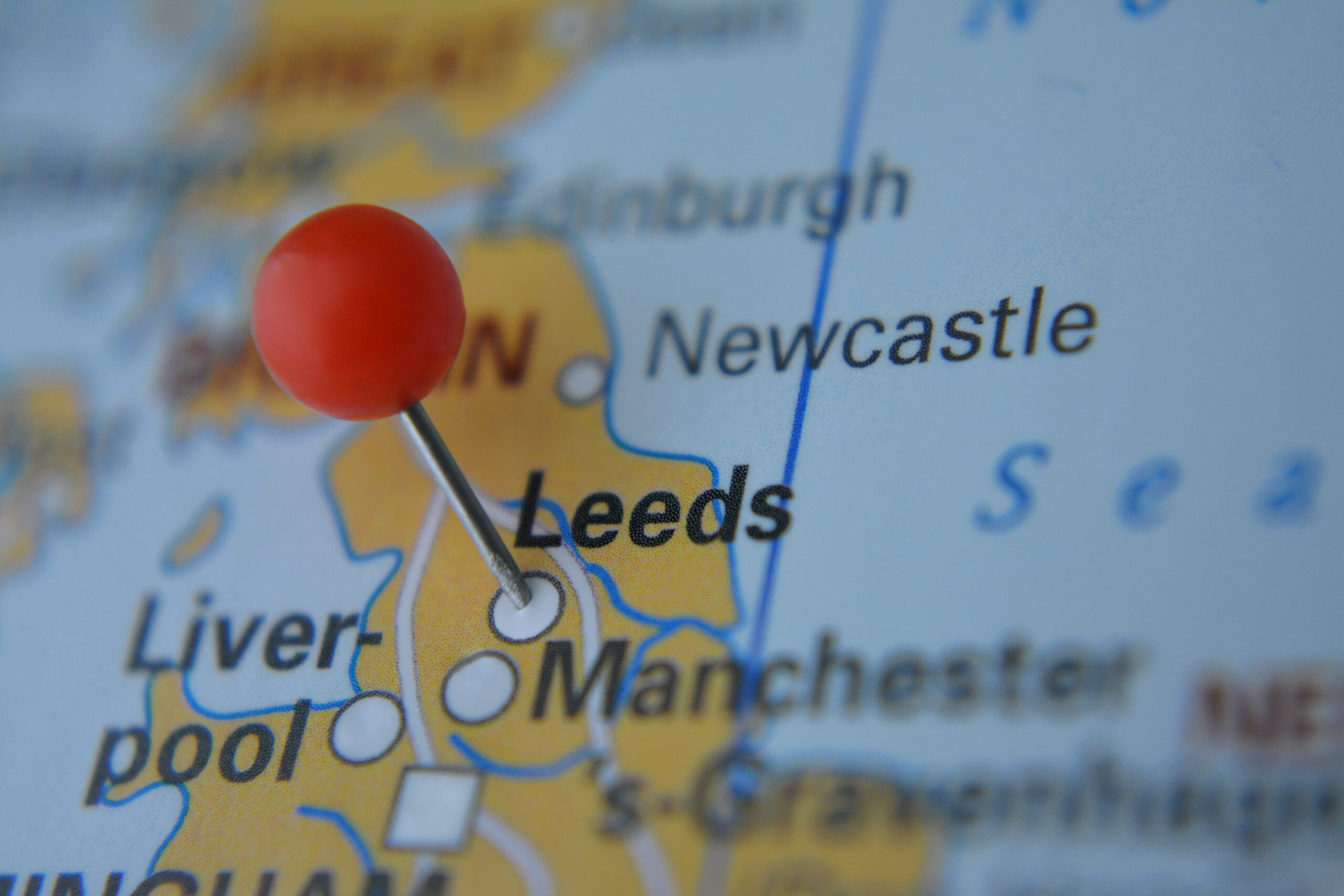 Leeds on a map for covert surveillance